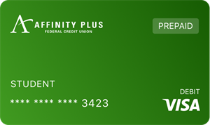 Green Prepaid Prepaid Affinity Plus Visa Gift Card