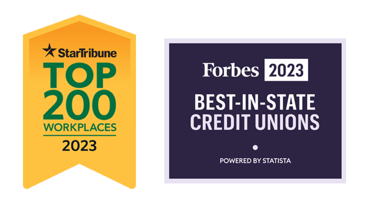 StarTribune & Forbes Award logos