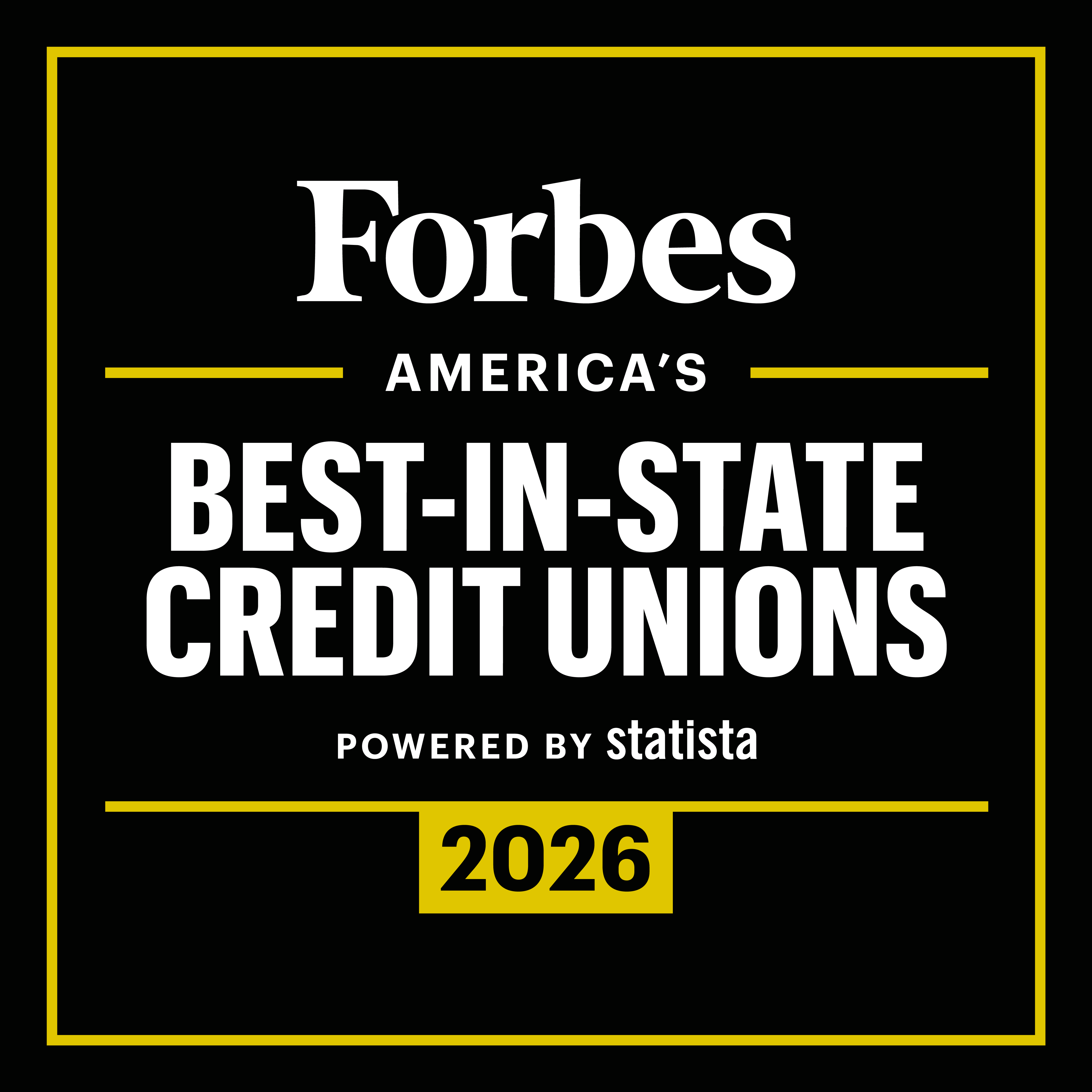 Forbes Best-in-State Credit Unions 2026