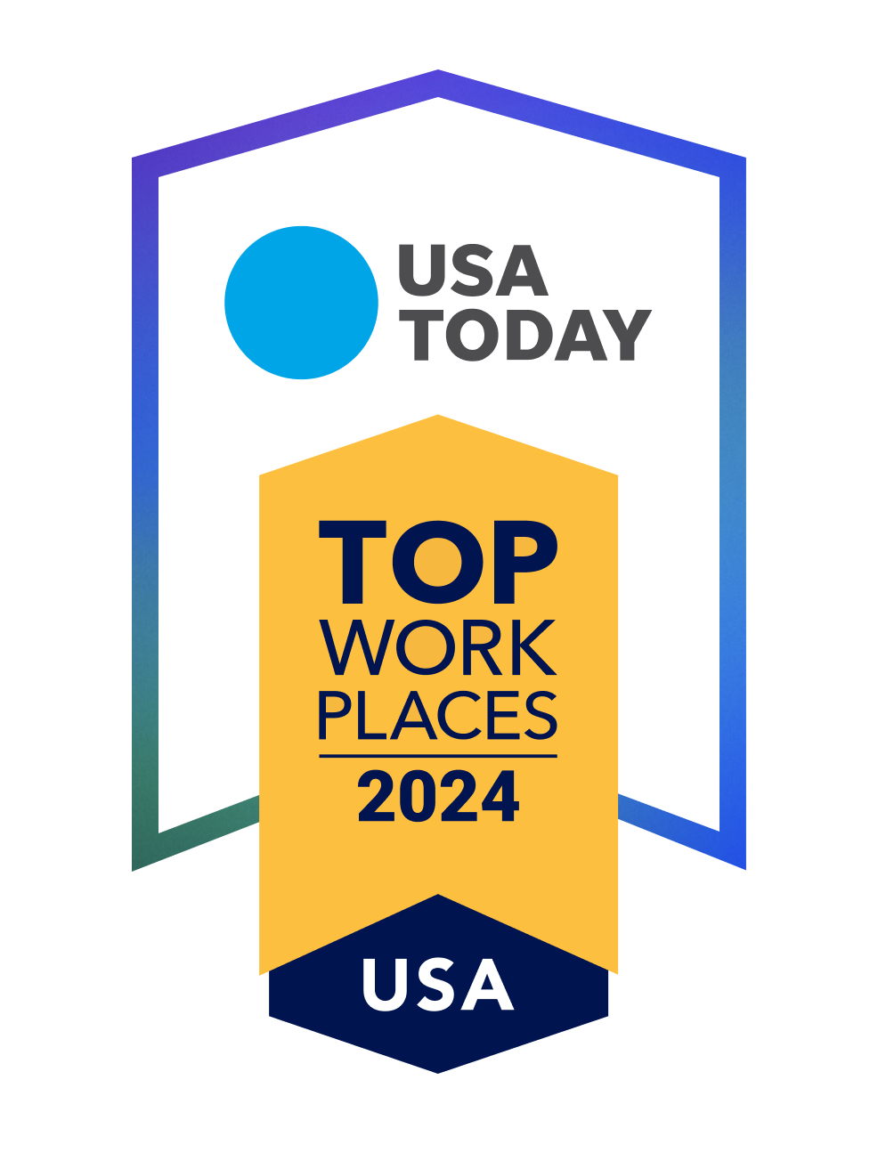 USA Today Top Workplaces 2024 logo