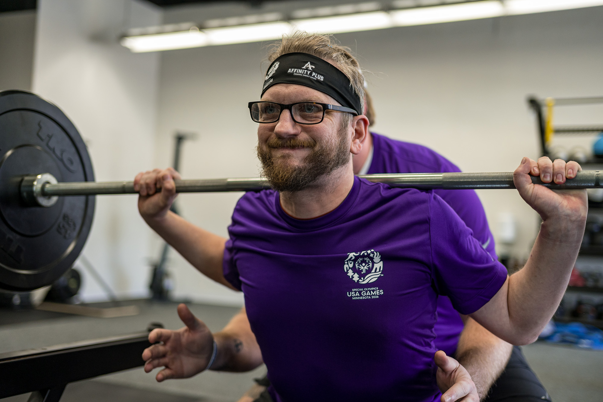 Special Olympics Powerlifter, Ben