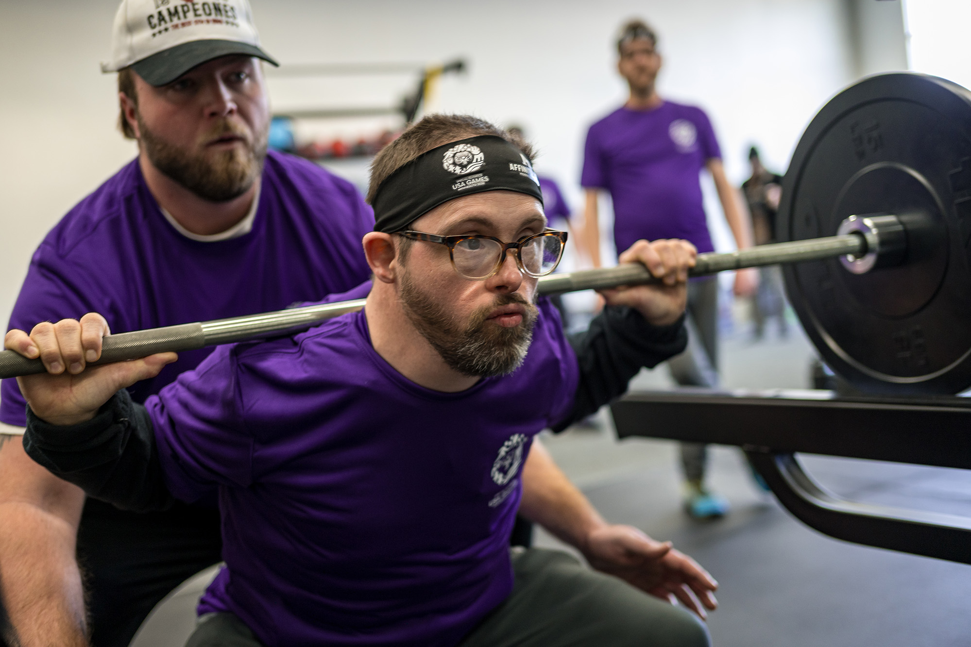 Special Olympics Powerlifter, Josef