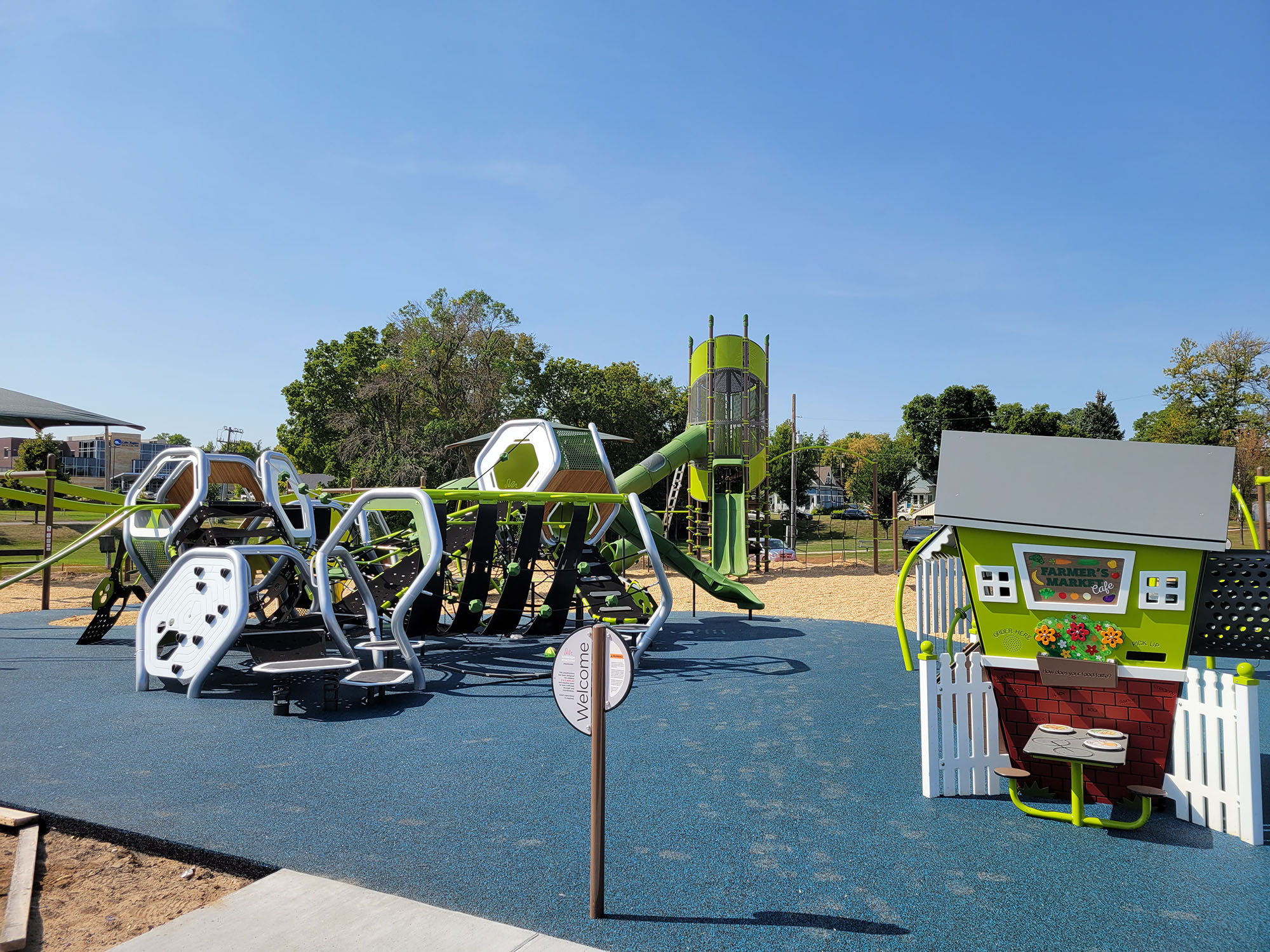 outdoor playground at a park