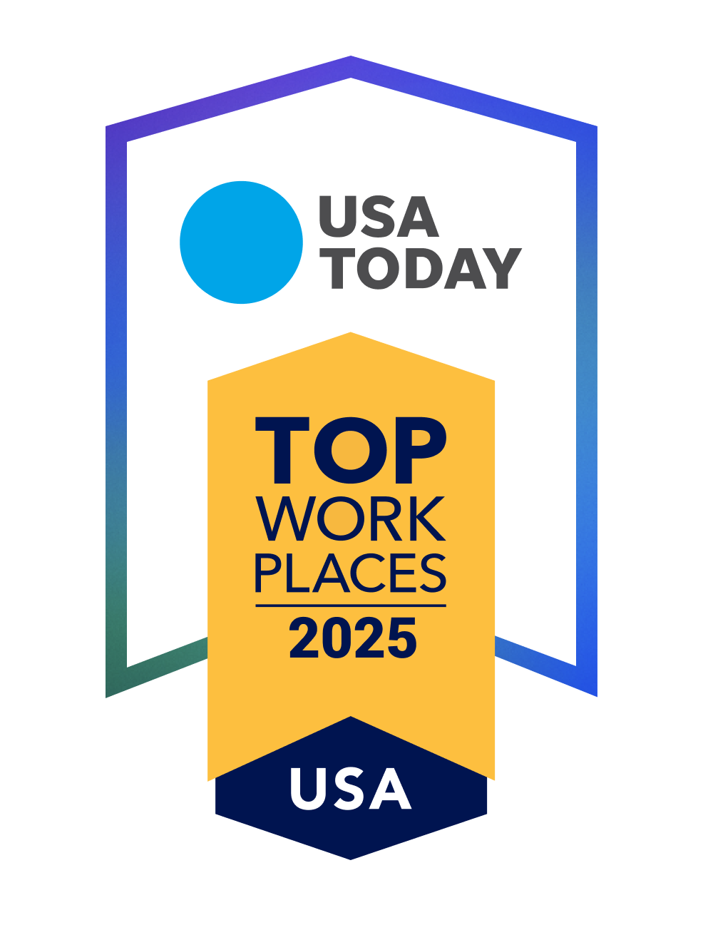 USA Today Top Workplace Badge