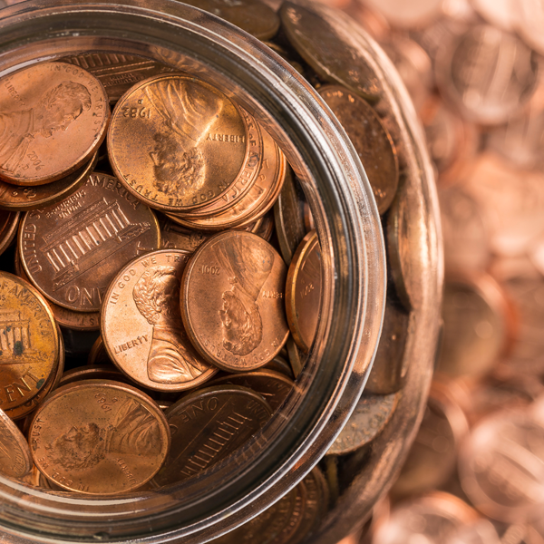 Jar of Pennies