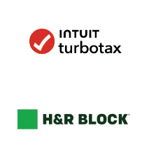 Tax Services through Turbo Tax and H&R Block