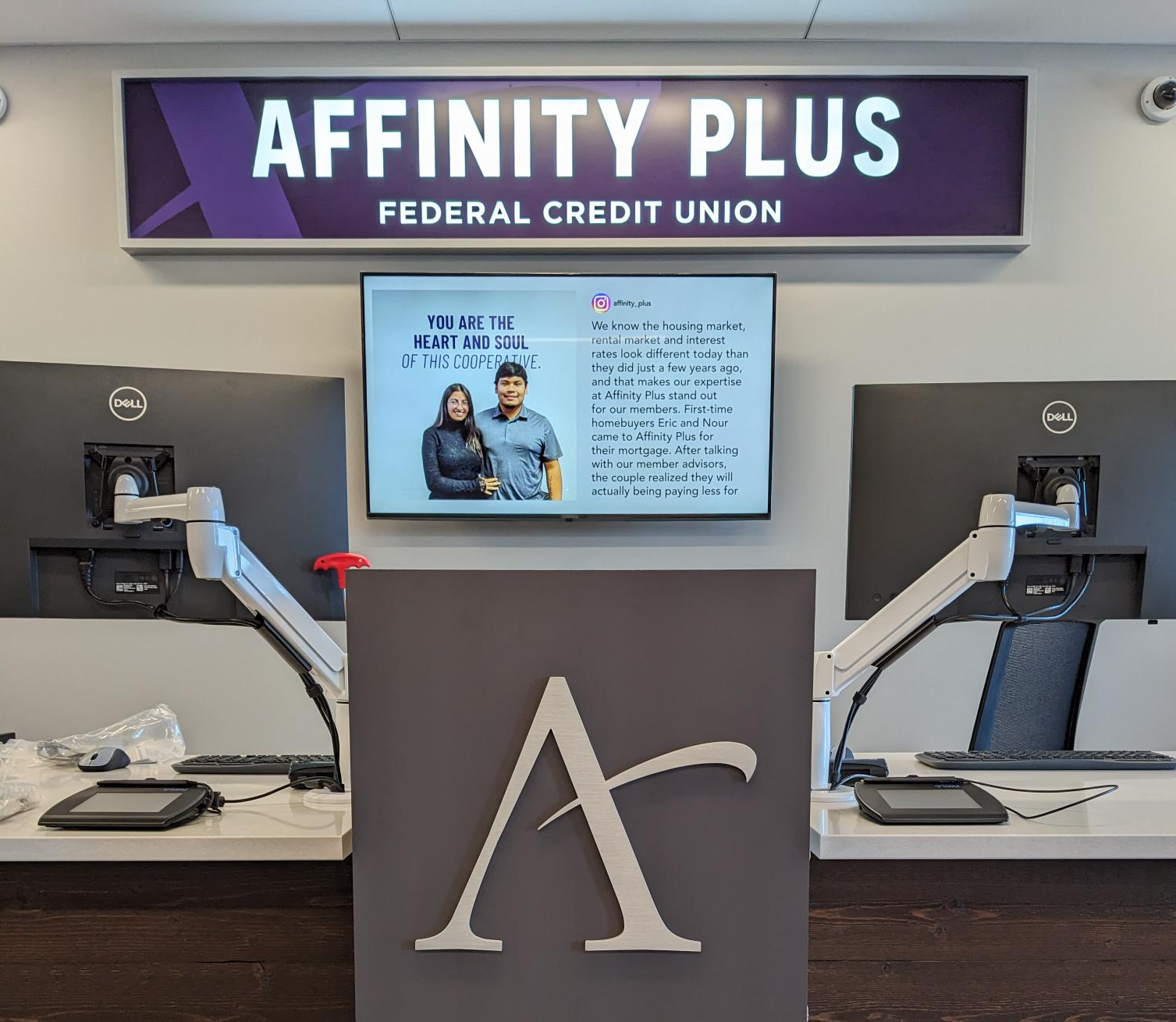 Interior view of Iron Range branch