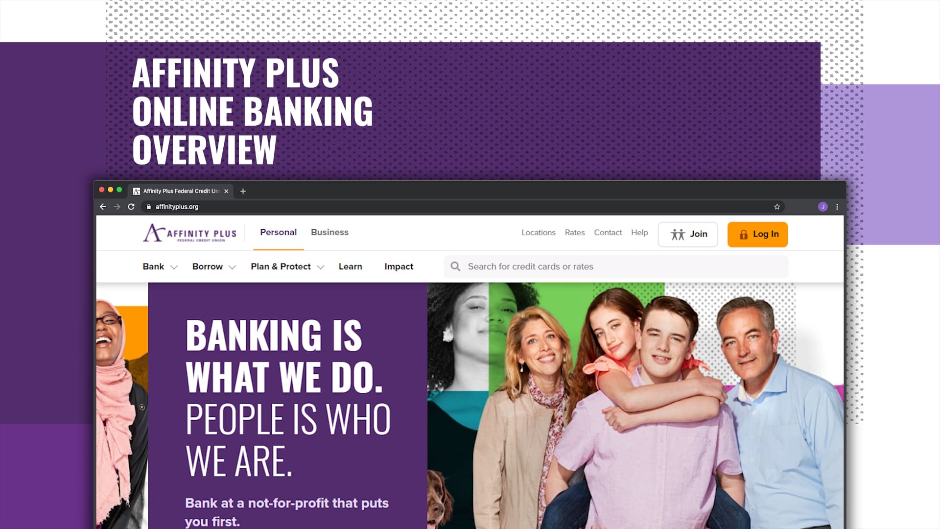 Affinity Plus Online Banking Overview
